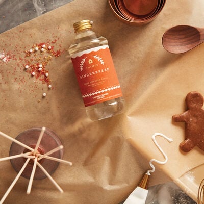 Thymes Gingerbread Reed Diffuser Oil Refill from above